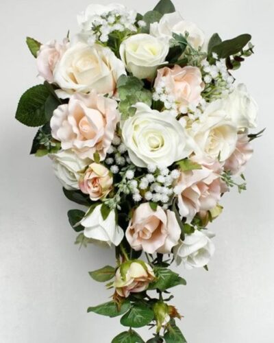 long bride bouquet - cascade bouquet