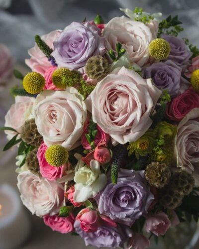 unique wedding bouquet