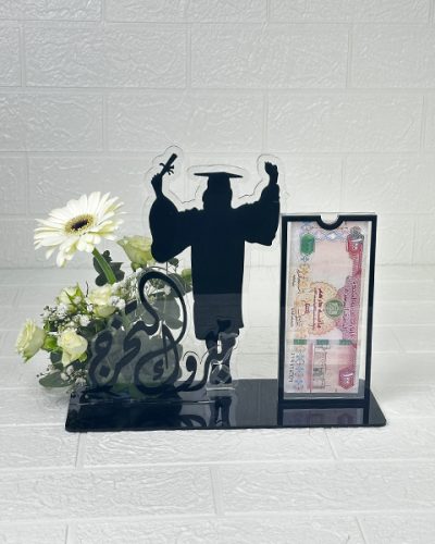 Graduation Stand With Money